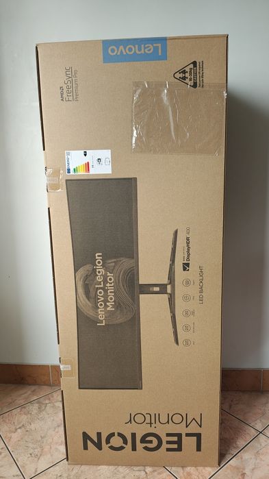 NOWY, 36 mce gwarancji monitor Lenovo Legion (67B1GAC3EU) R45w-30 | 44.5 cala | 5120 x 1440 px | 165 Hz - okazja cenowa !!!