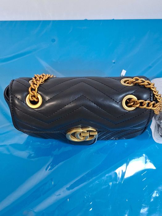 Gucci - Mala de mão Gucci CG | Modelo Marmont Gucci Bag Small | NOVA