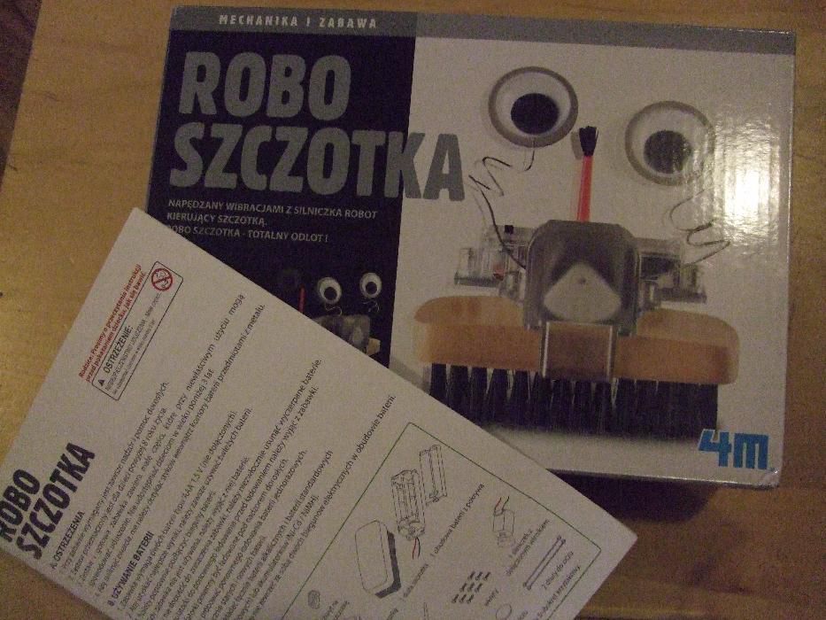 robo szczotka 4m kreatywny zestaw majsterkowicz od 8 lat
