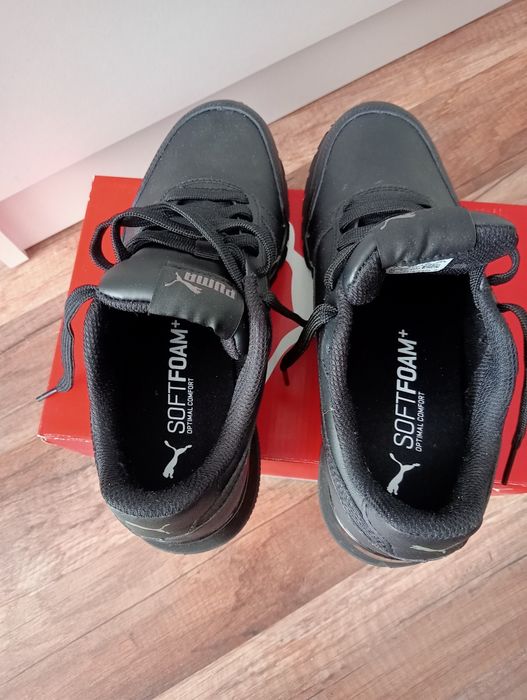 Czarne buty Puma St Runner V2 L Jr 36