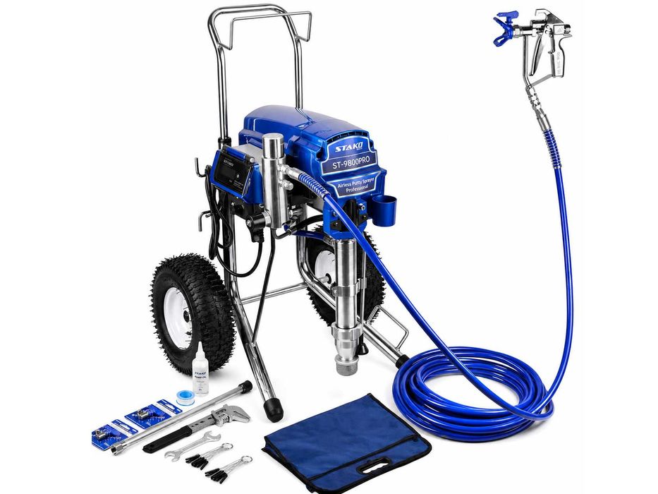 AGREGAT MALARSKI SZPACHLARSKI STAKO ST9800PRO 4200W 10L/min HYDRODYNAMICZNY
