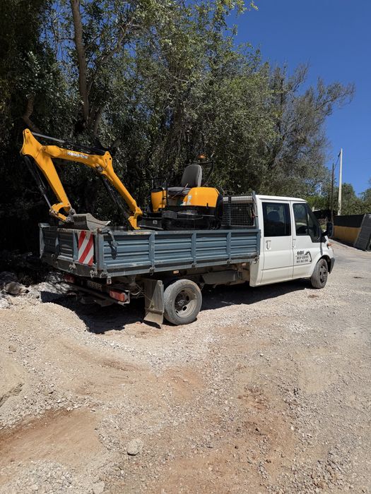 Mini Escavadora 1.5T | Limpeza de Terrenos e Valas – Faro & Algarve