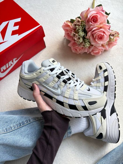 Nike P-6000 White/Black