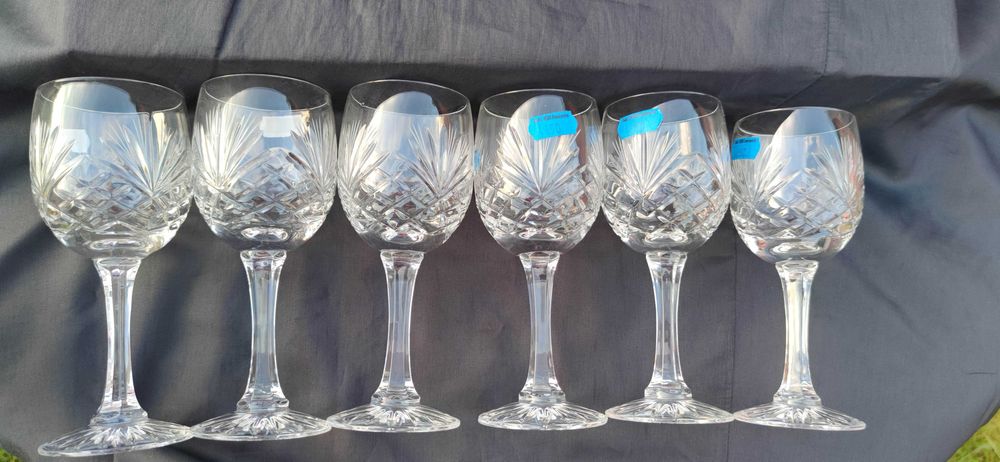 6 sztuk kieliszki kryształowe do wina  Zawiercie