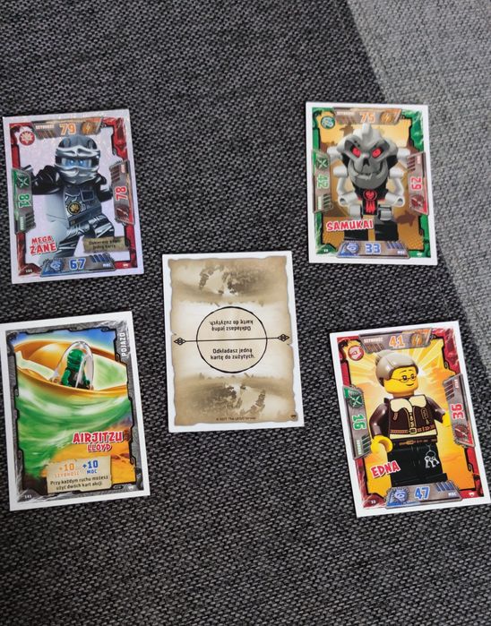 Karty LEGO Ninjago 2017