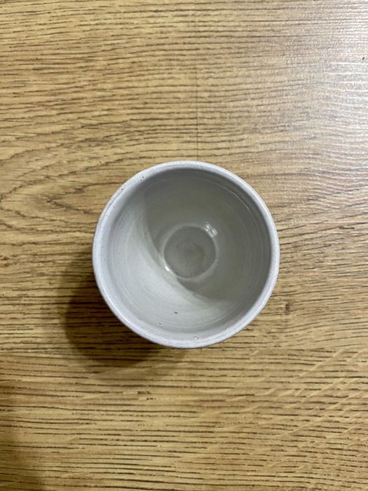 Kubek ceramiczny - beżowy, mały, espresso