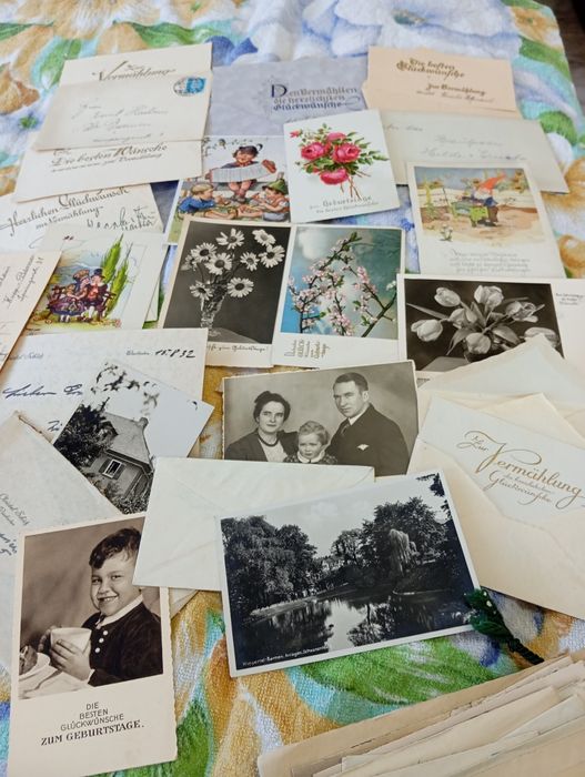 Німецькі 30-50рр листи, конверти ,листівки не воєнні