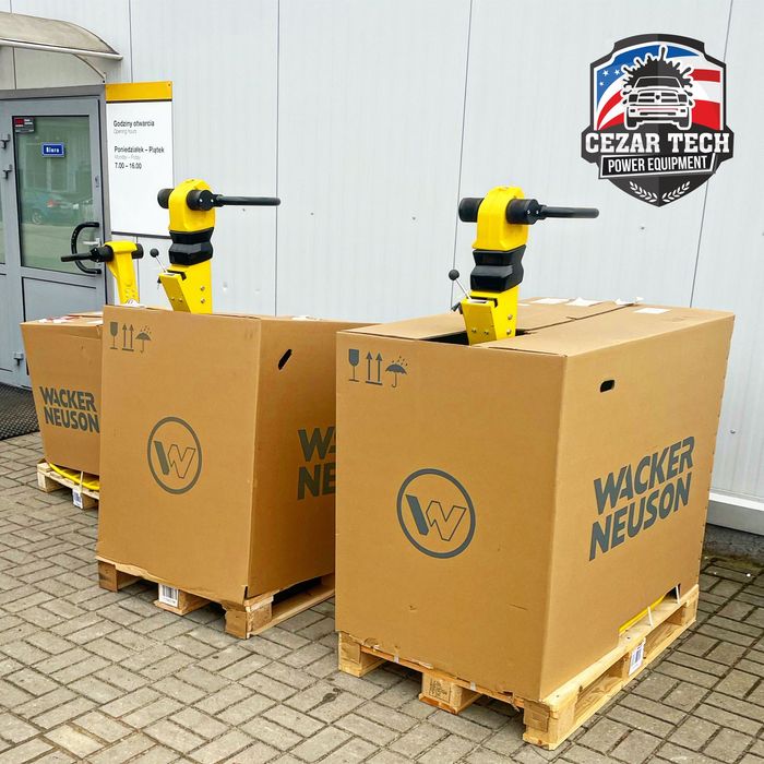 Zagęszczarka WACKER NEUSON DPU 6555 Heh ,nowa, FV Negocjuj, 500 kg