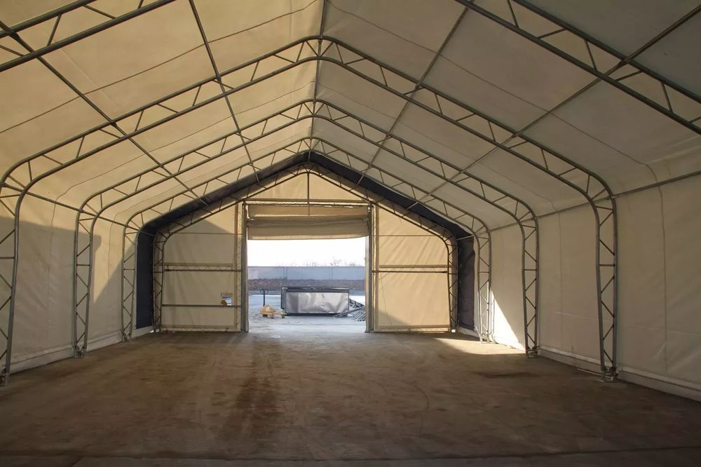 Hala namiotowa 10x12,2m - Całoroczna ochrona, mocna konstrukcja!