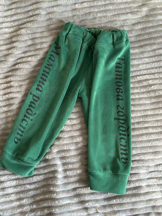 Дитячий велюровий костюм