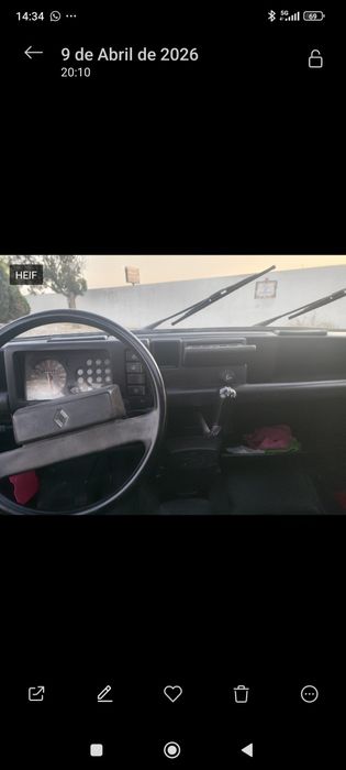 Renault 4L GTL descapotável