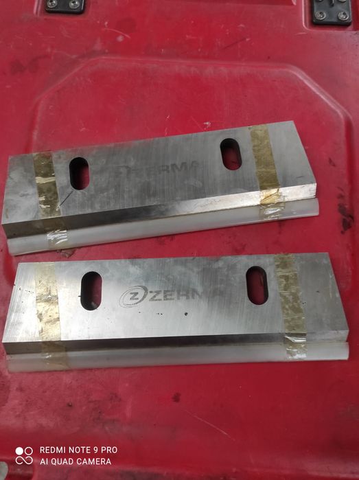 Noże do granulatora rozdrabniacza rębaka.