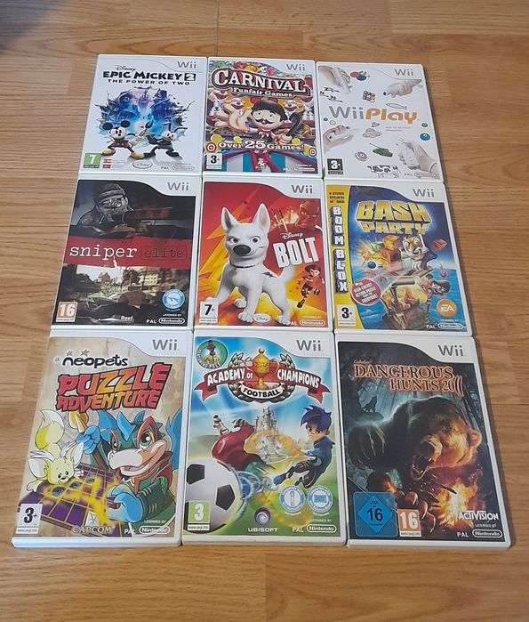 PROMOÇÃO - Jogos Wii Nintendo Wii (Originais/Testados/Wii/Wii U)