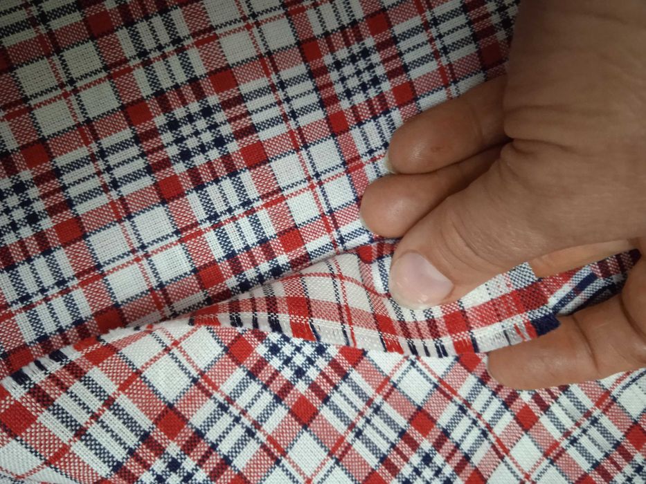 Тканина для костюма, сукні, сарафана штапель клітка