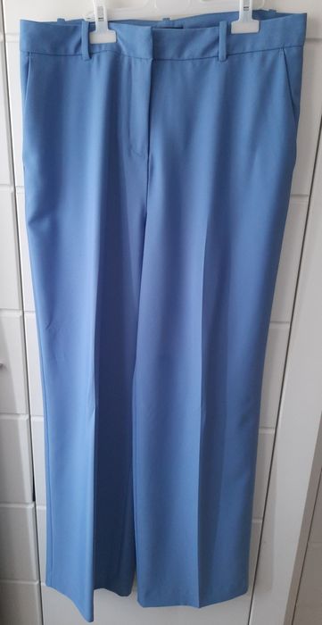 j. NOWE eleganckie spodnie z wysokim stanem C&A 40 L