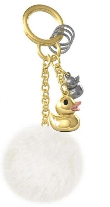 Zawieszka do torebki kaczki z pomponem oprawa: pudełko