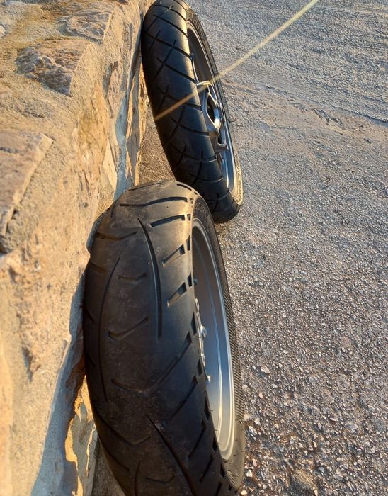 Jantes e pneus Bmw gs 1200/1250