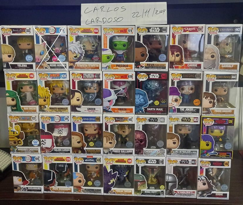Funko Pop's! (Anime Marvel DC Movies Disney Terror, etc)