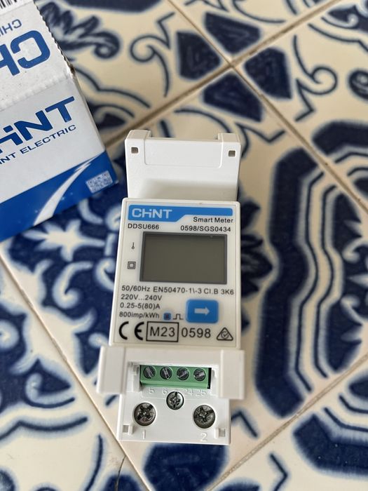 Medidor de corrente Chint