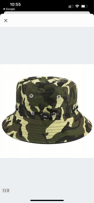 Kapelusz moro bucket hat na lato na ryby unisex regulowany