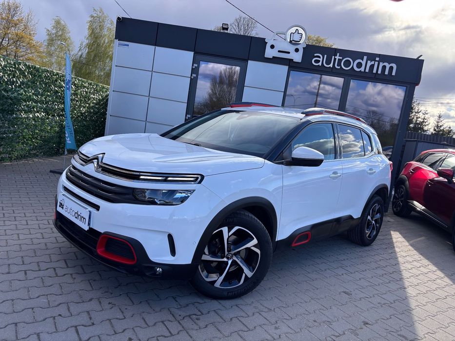 Citroën C5 Aircross ⟁ZWERYFIKOWANY⟁ 1.6T 180KM Automat Niski Przebieg! ASO Bezwypadkowy!