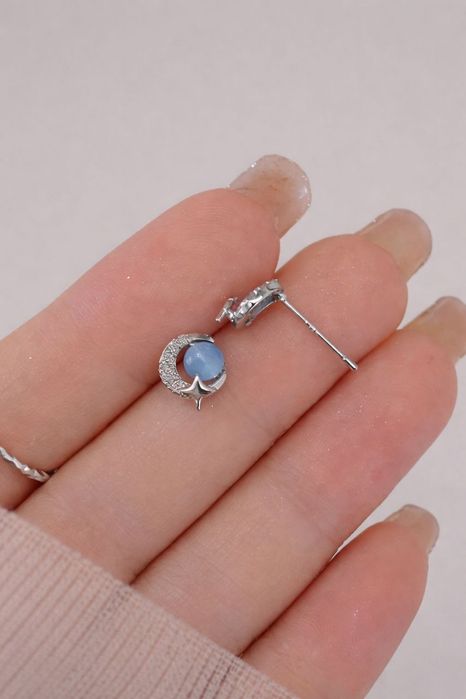 Сережки медичне срібло