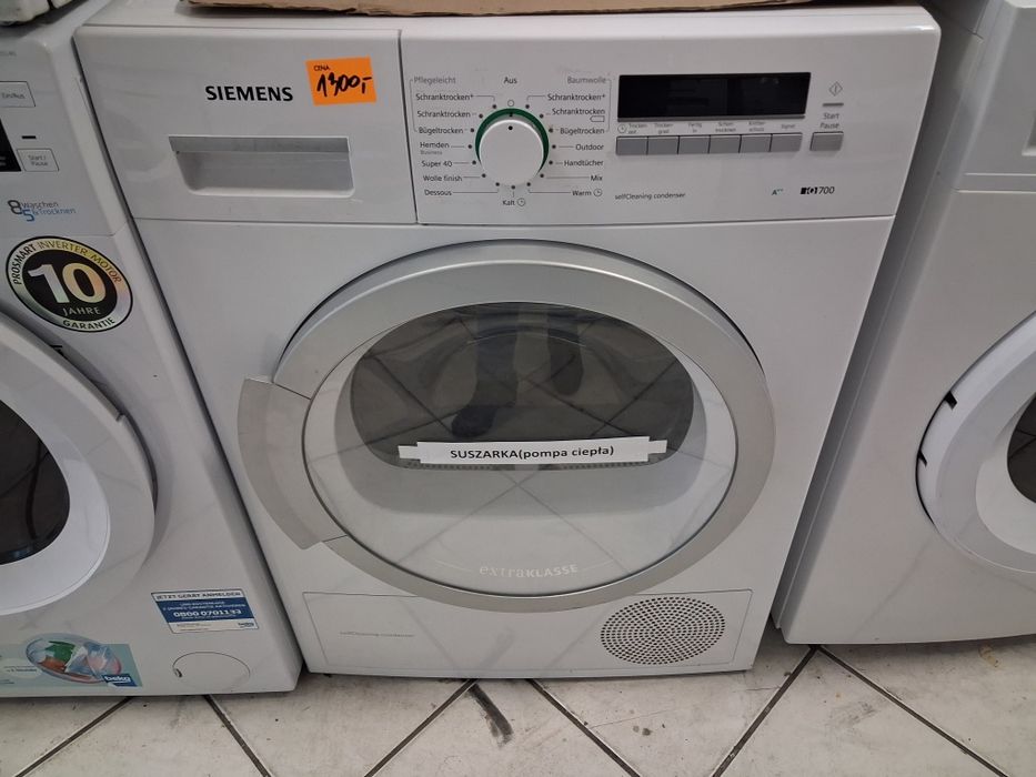 Suszarka Siemens pompa ciepła! Gwarancja i transport Gratis ‼️