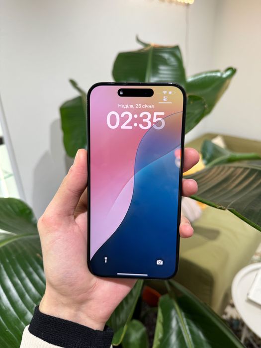 iPhone 15 Pro Max 256 Gb Blue Titanium•Neverlock•АКБ 100%•Гарантія