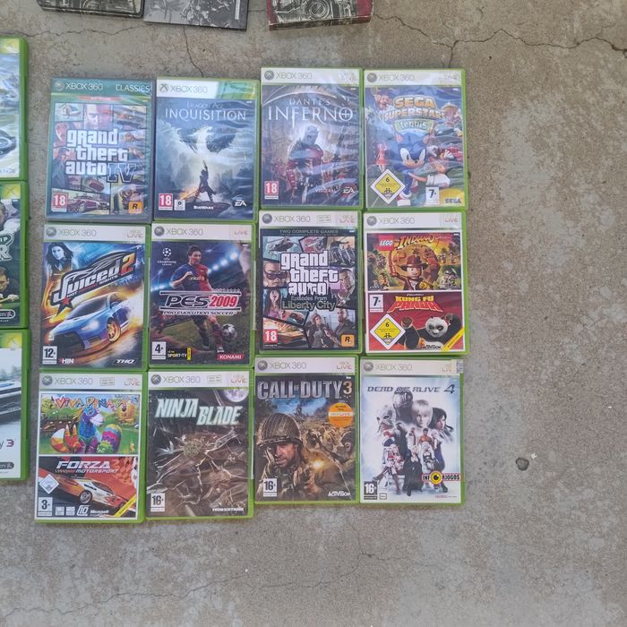 Lote jogos Xbox e Xbox 360