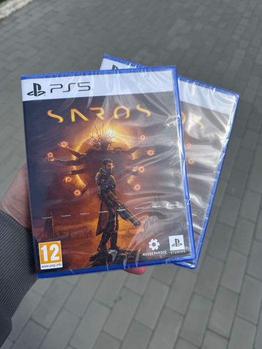 Нові офіційні диски SAROS (PS5) (повна рос локалізація)
