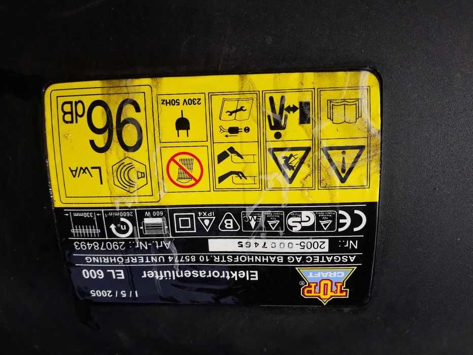 Werkutylator wyprzedaż garażowa