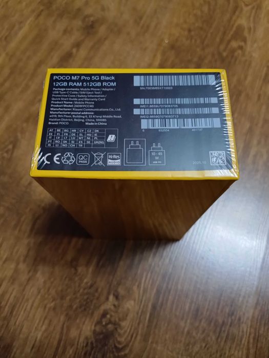 Смартфон POCO M7 Pro 5G 12/512 Global NFC Black