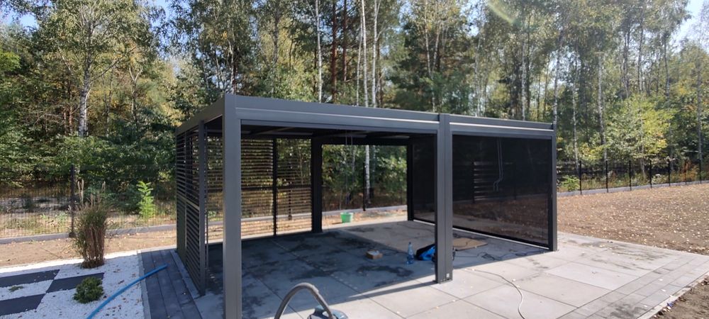 Montaż pergoli aluminiowej