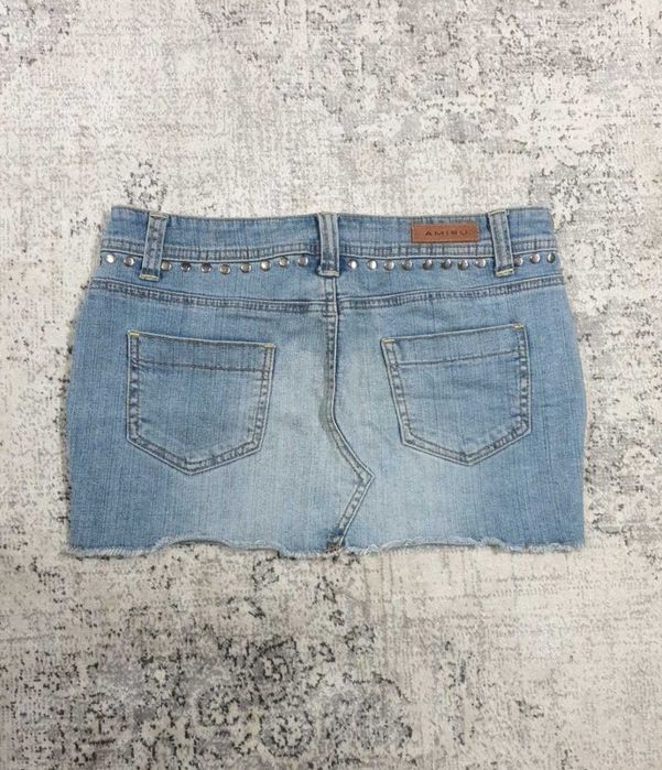 Spodnica jeansowa mini