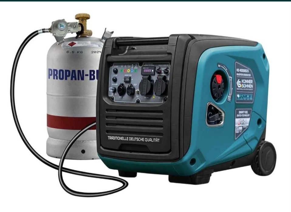 Инверторный газобензиновый генератор Konner&Sohnen KS 4000iEG  S