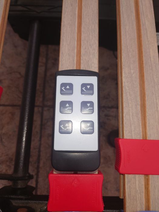 Cama articulada elétrica com comando, pedal e colchão