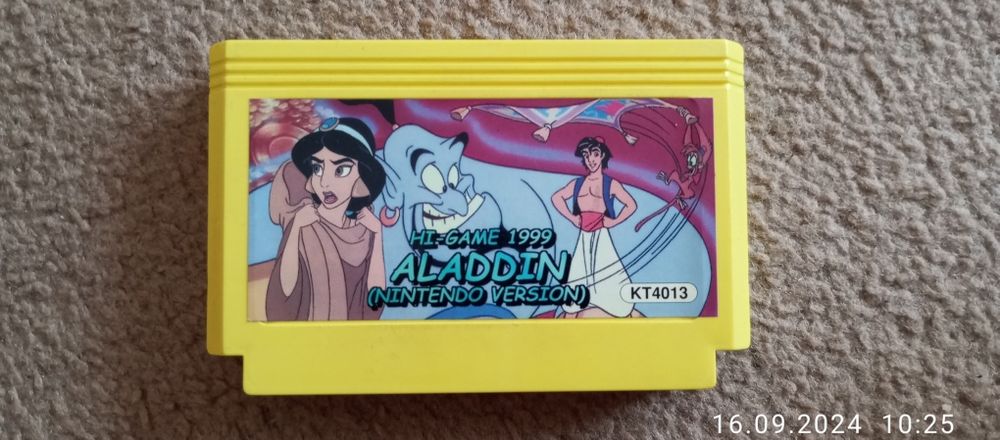 Kartridż z grą Alladyn