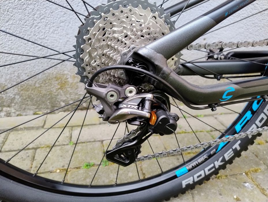 Cannondale Habit 2 Carbon, rozm. M, 2x11, XT/XTR, Lefty, Monarch, Reverb