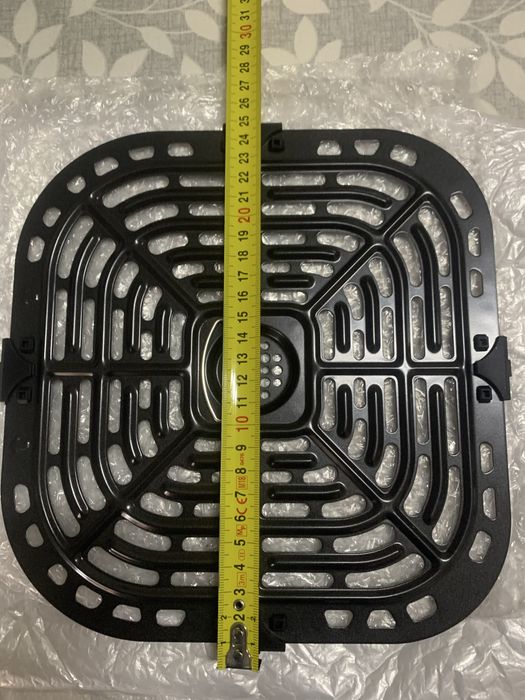 Base metal antiaderente para Airfryer