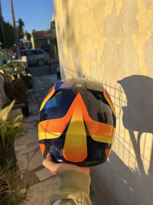 Capacete FOX Racing V3 fligth -tamanho S