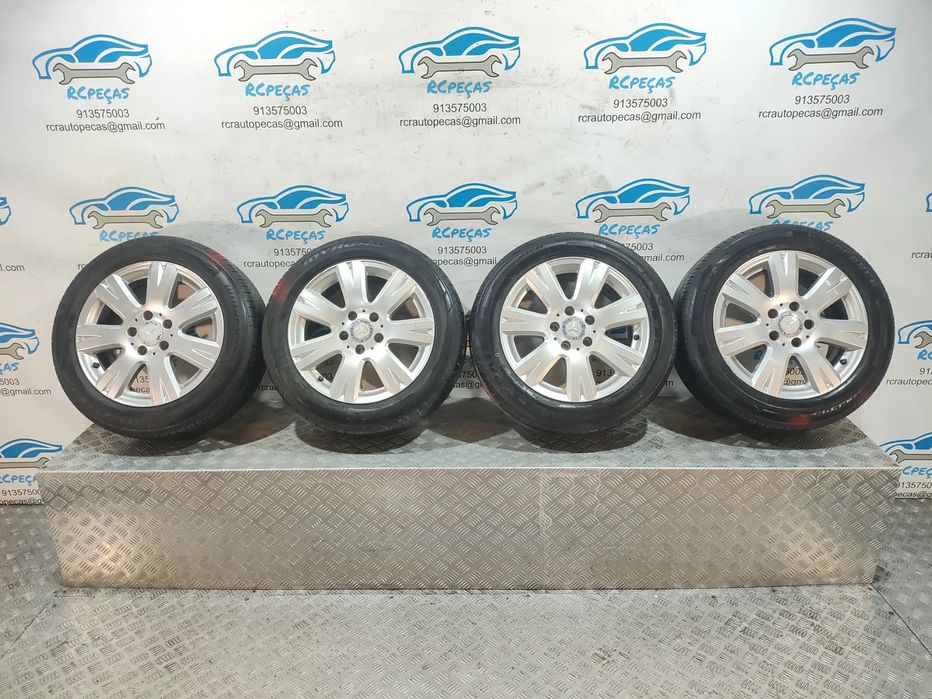 Conjunto Jantes 16 Originais Mercedes Benz Class C W204 7J ET43 5x112
