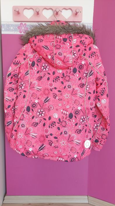 Dziewczęca narciarska kurtka