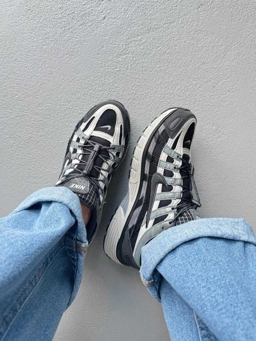 Nike P-6000 | Black Grey Blue кросівки 39–45 | Склад Львів
