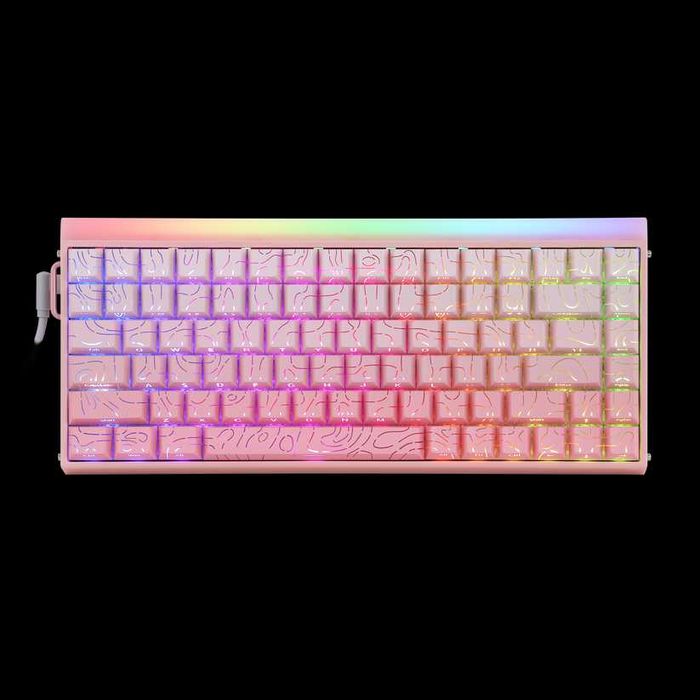 ‼️Aula 84 HE Pink Contours магнитная игровая клавиатура‼️Гарантия‼️