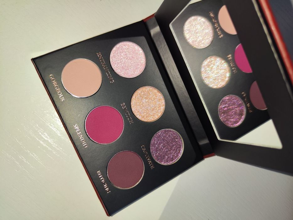 Nowa paleta cieni Glaminatrix cosmetics entrancing eyes eyeshadow