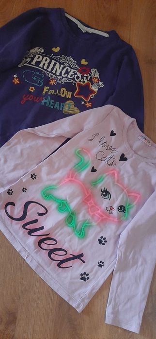 Джемпер лонгслів кофта р.116- 122 джинсовий сарафан