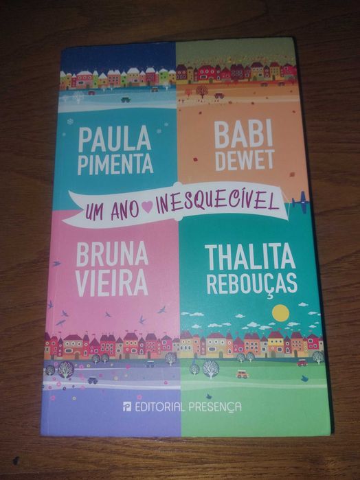 Livro "Um ano inesquecível"