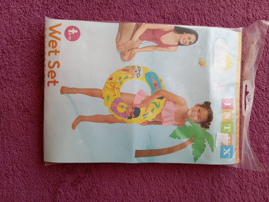 Новий дитячий надувний круг INTEX для плавання