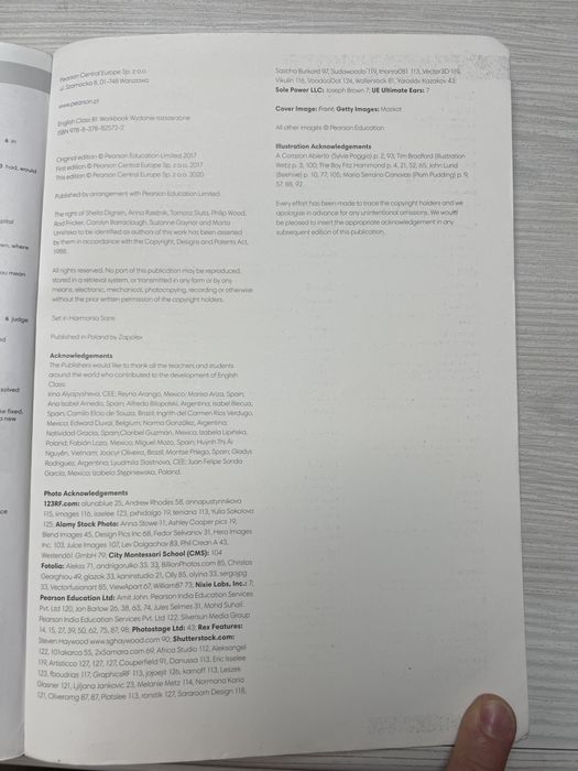 English Class B1 workbook cwiczenia