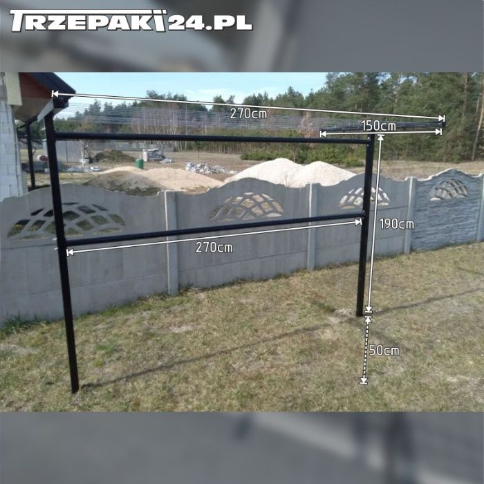 Trzepak ,do dywanów/suszarka, na pranie ,3w1,AceStal